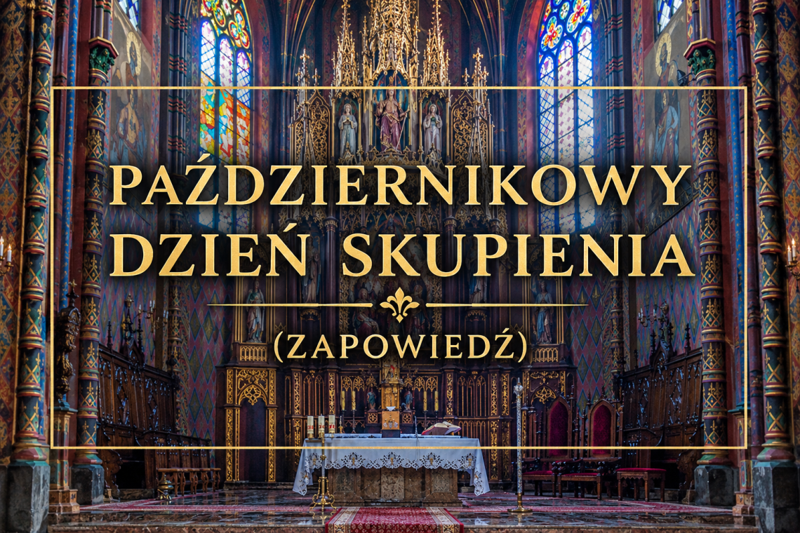 Dzień skupienia nadzwyczajnych szafarzy Komunii Świętej (zapowiedź)